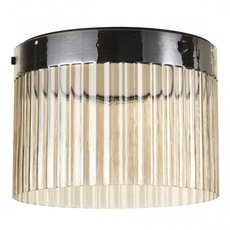 Светильник с арматурой чёрного цвета, плафонами янтарного цвета Odeon Light 5047/24LC
