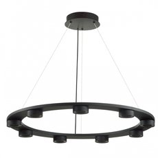 Светильник с арматурой чёрного цвета, металлическими плафонами Odeon Light 6631/75L