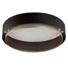 Светильник с арматурой чёрного цвета, металлическими плафонами Sonex 7692/80L