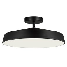 Светильник с арматурой чёрного цвета, металлическими плафонами Sonex 7656/48L
