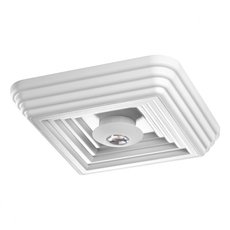Точечный светильник с арматурой белого цвета, плафонами белого цвета Novotech 358603