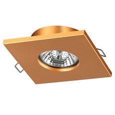 Точечный светильник с арматурой золотого цвета, металлическими плафонами Novotech 370807