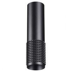 Точечный светильник с арматурой чёрного цвета, металлическими плафонами Novotech 370757