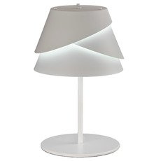 Настольная лампа с плафонами белого цвета Mantra 5863