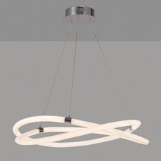 Светильник с арматурой хрома цвета, плафонами белого цвета Mantra 6607