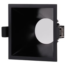 Точечный светильник с арматурой чёрного цвета, пластиковыми плафонами Mantra 6842