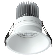Точечный светильник с арматурой белого цвета, металлическими плафонами Mantra C0072