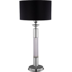 Настольная лампа с текстильными плафонами чёрного цвета Kutek VER-LG-1 (N)