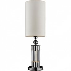 Настольная лампа с плафонами серого цвета Kutek LEA-LG-1(N/A)
