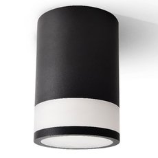 Точечный светильник с арматурой чёрного цвета Omnilux OML-101519-12