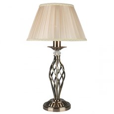 Настольная лампа с арматурой бронзы цвета Omnilux OML-79114-01