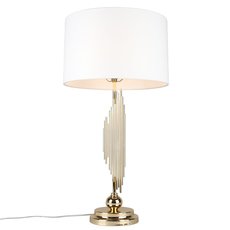 Настольная лампа с плафонами белого цвета Aployt APL.738.04.01