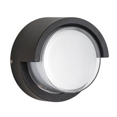 Светильник для уличного освещения с арматурой чёрного цвета, пластиковыми плафонами Lightstar 382174