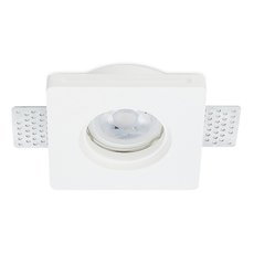 Точечный светильник с гипсовыми плафонами белого цвета Donolux DL271R1W