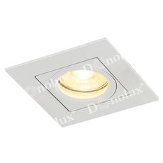 Точечный светильник с арматурой белого цвета, металлическими плафонами Donolux DL20174SQ1W