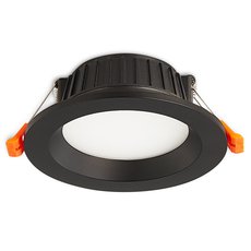 Точечный светильник с арматурой чёрного цвета, пластиковыми плафонами Donolux DL18891WB7W