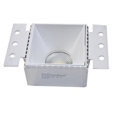 Точечный светильник с металлическими плафонами Donolux DL18892/01SQ White
