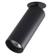 Точечный светильник с арматурой чёрного цвета Donolux DL18895R1B IN