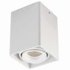 Точечный светильник с арматурой белого цвета, металлическими плафонами Donolux DL18611/01WW-SQ White