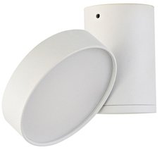 Точечный светильник с арматурой белого цвета, металлическими плафонами Donolux DL18811/9W White R