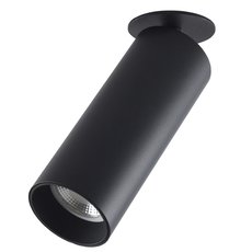Точечный светильник с арматурой чёрного цвета Donolux DL18895R10W1B IN