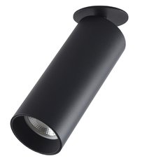 Точечный светильник с арматурой чёрного цвета Donolux DL18895R15W1B IN