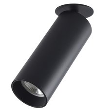 Точечный светильник с арматурой чёрного цвета Donolux DL18895R15N1B IN