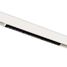 Шинная система с металлическими плафонами чёрного цвета Donolux DL20291WW18W