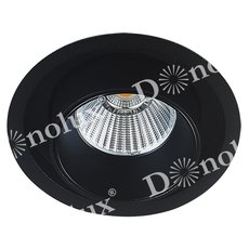 Точечный светильник с арматурой чёрного цвета, плафонами чёрного цвета Donolux DL20151R15W1B