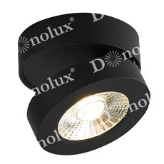 Точечный светильник с арматурой чёрного цвета, плафонами чёрного цвета Donolux DL18962R12W1B