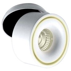 Точечный светильник с арматурой белого цвета, металлическими плафонами Donolux DL18618/01WW-R White