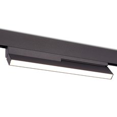 Шинная система с металлическими плафонами чёрного цвета Donolux DL20294NW16B