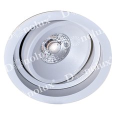 Точечный светильник с арматурой белого цвета, металлическими плафонами Donolux DL20100R10W1W