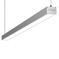 Светильник с арматурой алюминия цвета, плафонами белого цвета Donolux DL18511S50WW10L4