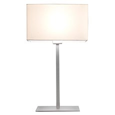 Настольная лампа с арматурой никеля цвета, плафонами белого цвета Donolux T111045/1 S.Nickel