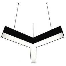 Светильник с арматурой чёрного цвета, плафонами белого цвета Donolux DL18516S012B29