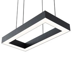 Светильник с арматурой чёрного цвета, плафонами чёрного цвета Donolux DL18516S091B77