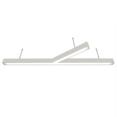 Светильник с арматурой белого цвета, пластиковыми плафонами Donolux DL18516S042W115