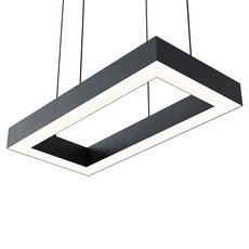 Светильник с металлическими плафонами чёрного цвета Donolux DL18516S092B115