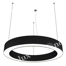 Светильник с арматурой чёрного цвета, металлическими плафонами Donolux DL600S54WW Black