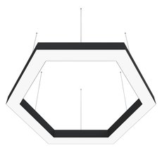 Светильник с металлическими плафонами чёрного цвета Donolux DL18516S031B114
