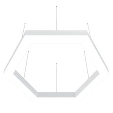 Светильник с металлическими плафонами белого цвета Donolux DL18516S032W114
