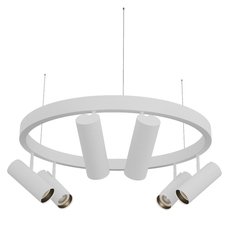 Светильник с арматурой белого цвета, металлическими плафонами Donolux S18866R42W1W600