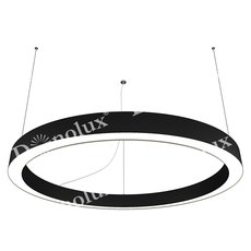 Светильник с металлическими плафонами чёрного цвета Donolux DL1000S90WW Black
