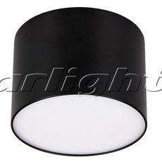 Точечный светильник с арматурой чёрного цвета Arlight 022241 (SP-RONDO-90B-8W Day White)