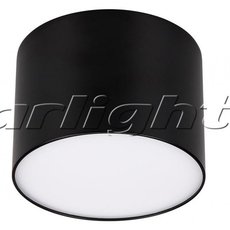 Точечный светильник с арматурой чёрного цвета Arlight 022902 (SP-RONDO-120B-12W Warm White)