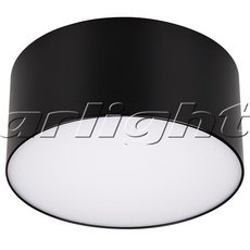 Точечный светильник с арматурой чёрного цвета Arlight 022903 (SP-RONDO-140B-18W Warm White)
