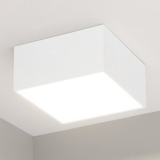Точечный светильник с арматурой белого цвета, пластиковыми плафонами Arlight 034775 (SP-QUADRO-S120x120-13W Warm3000)
