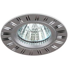 Точечный светильник с арматурой серебряного цвета, плафонами серебряного цвета ЭРА KL33 AL/SL