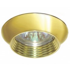 Точечный светильник с плафонами золотого цвета Escada 231081
